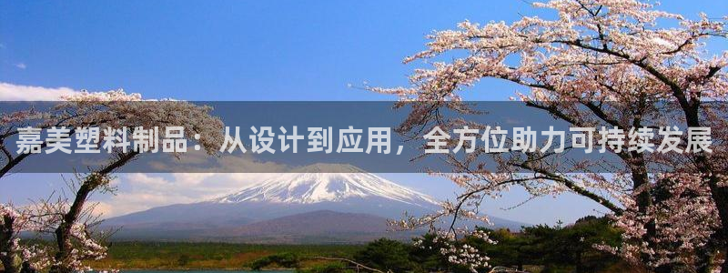 15vip太阳集团官网：嘉美塑料制品：从设计到应用，全方位助