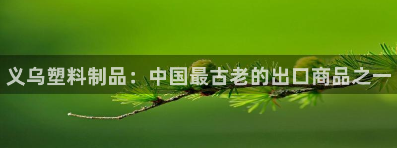 太阳成集团tyc7111cc的研发体系：义乌塑料制品：中国最