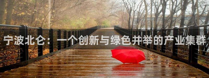 太阳电竞：宁波北仑：一个创新与绿色并举的产业集群