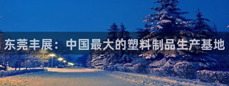 太阳诚集团是什么：东莞丰展：中国最大的塑料制品生产基地